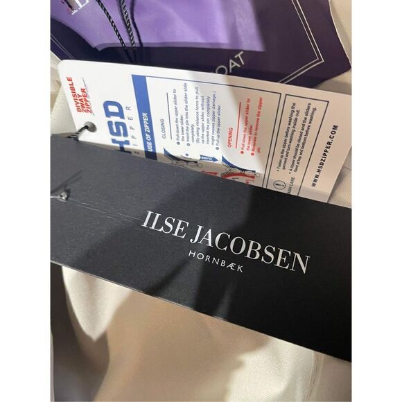 Ilse Jacobsen Long RAINCOAT Rain71L (Purple Rain) Size XS (US4) - Picture 10 of 14